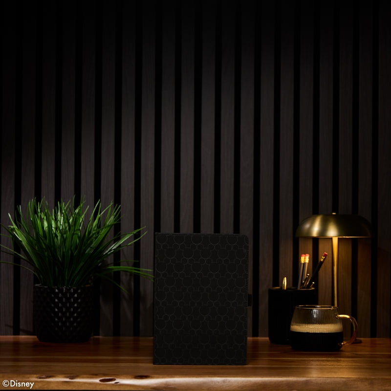 Premium Disney Mickey Mouse - Obsidian - Dot Grid Book Bound Journal - 80 Sheets