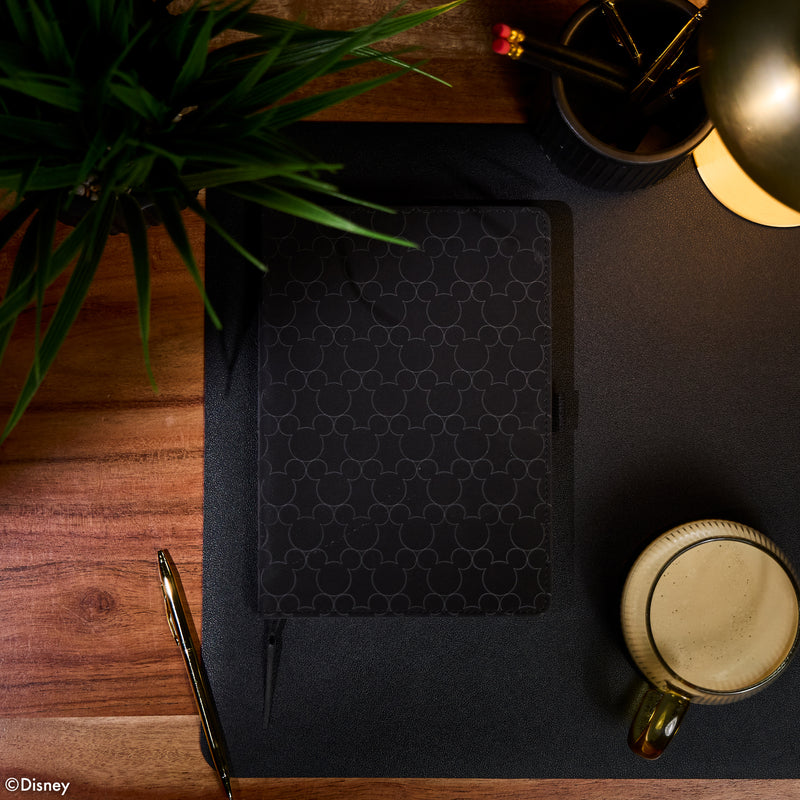 Premium Disney Mickey Mouse - Obsidian - Dot Grid Book Bound Journal - 80 Sheets