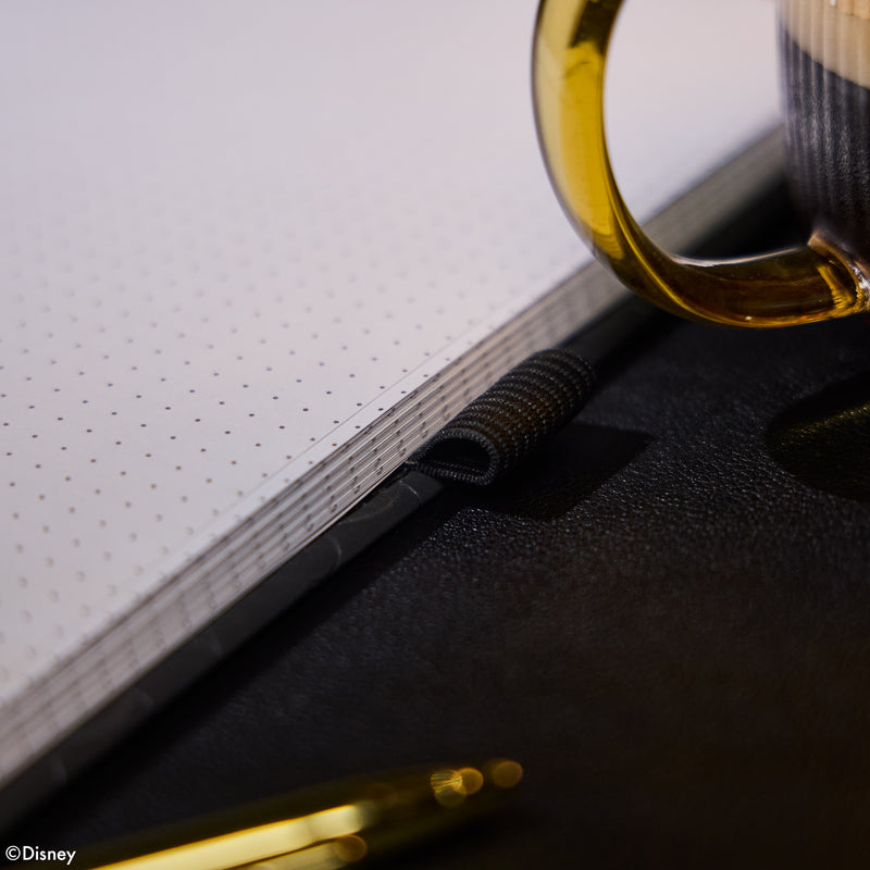 Premium Disney Mickey Mouse - Obsidian - Dot Grid Book Bound Journal - 80 Sheets