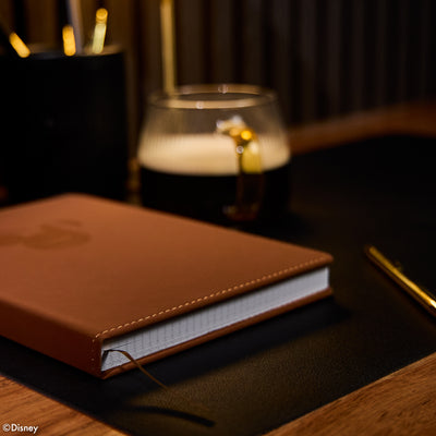 Premium Disney Mickey Mouse - Espresso - Dot Grid Book Bound Journal - 80 Sheets