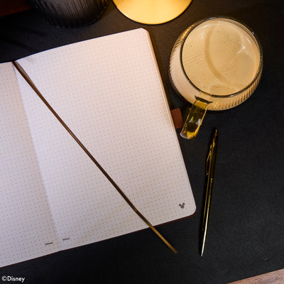 Premium Disney Mickey Mouse - Espresso - Dot Grid Book Bound Journal - 80 Sheets