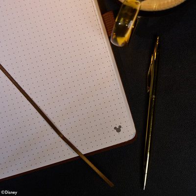 Premium Disney Mickey Mouse - Espresso - Dot Grid Book Bound Journal - 80 Sheets