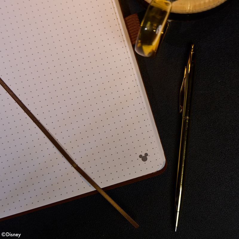 Premium Disney Mickey Mouse - Espresso - Dot Grid Book Bound Journal - 80 Sheets