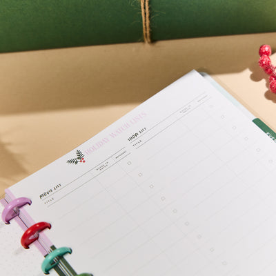 OG Squad Goals - Classic Holiday Planning Notebook - 60 Sheets