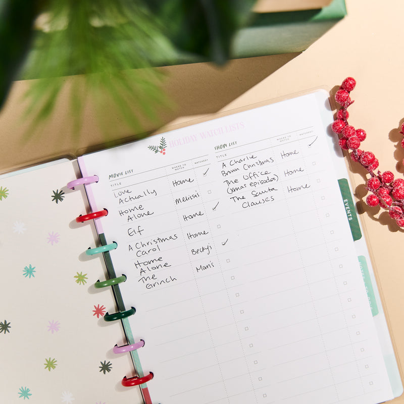 OG Squad Goals - Classic Holiday Planning Notebook - 60 Sheets