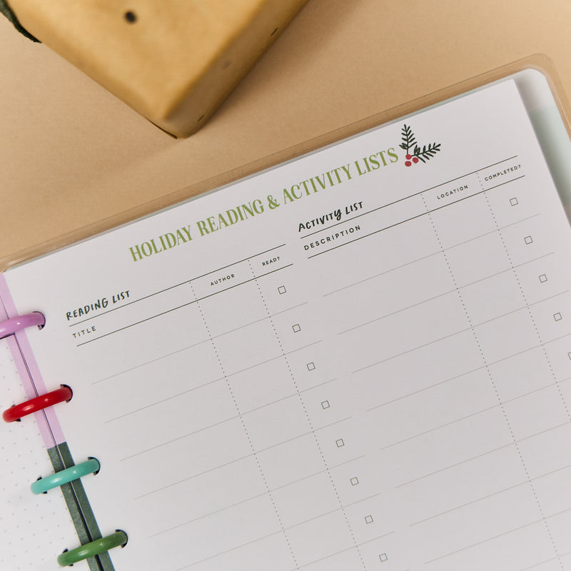 OG Squad Goals - Classic Holiday Planning Notebook - 60 Sheets