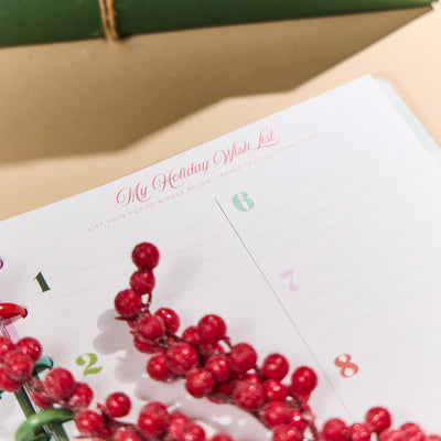 OG Squad Goals - Classic Holiday Planning Notebook - 60 Sheets