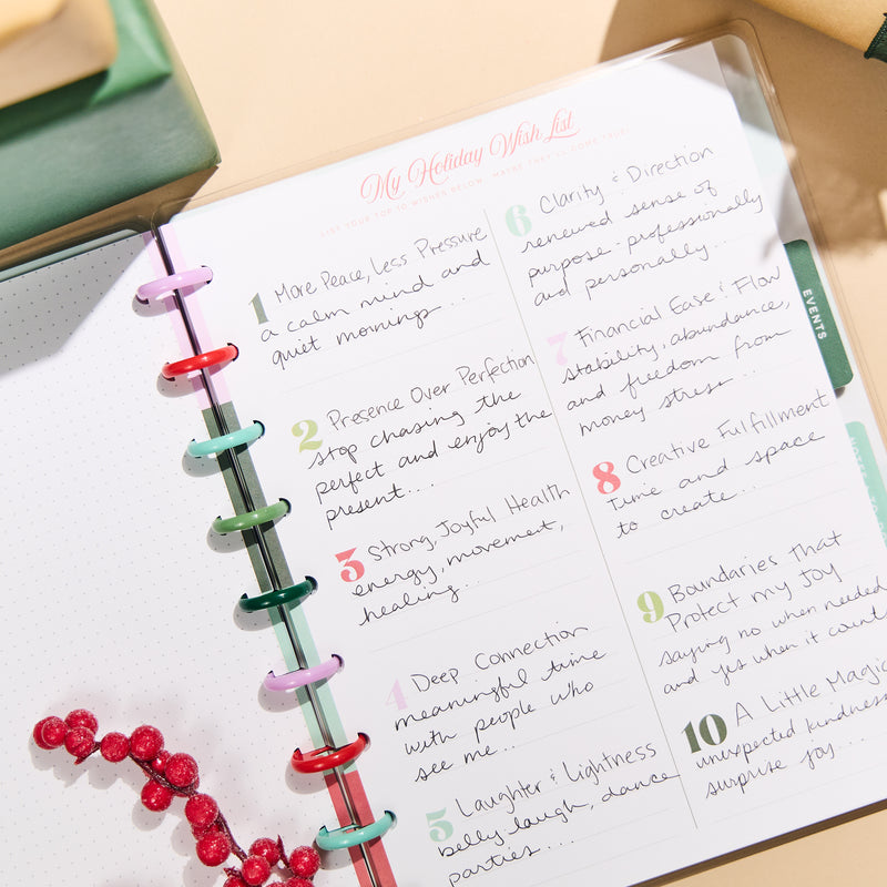 OG Squad Goals - Classic Holiday Planning Notebook - 60 Sheets