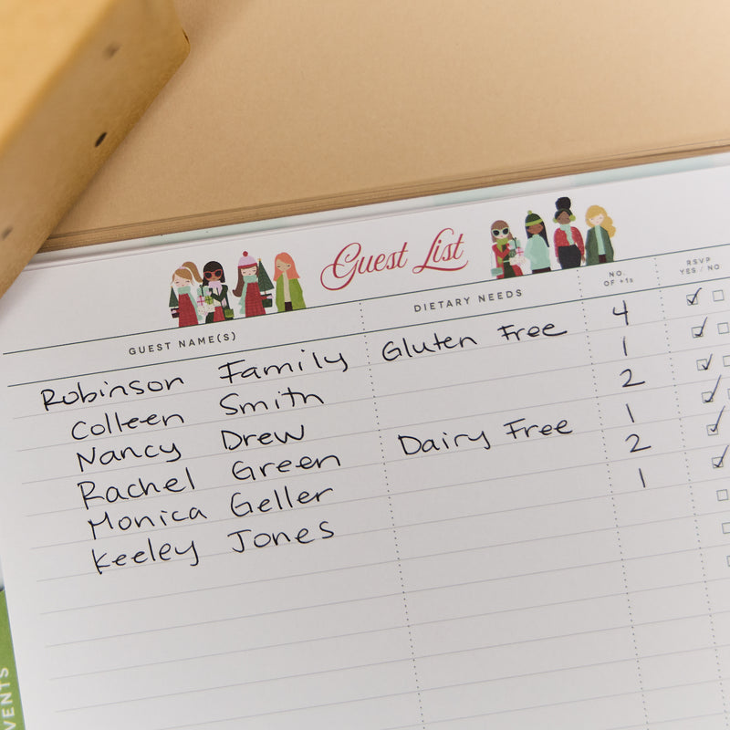 OG Squad Goals - Classic Holiday Planning Notebook - 60 Sheets