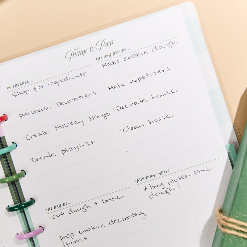 OG Squad Goals - Classic Holiday Planning Notebook - 60 Sheets