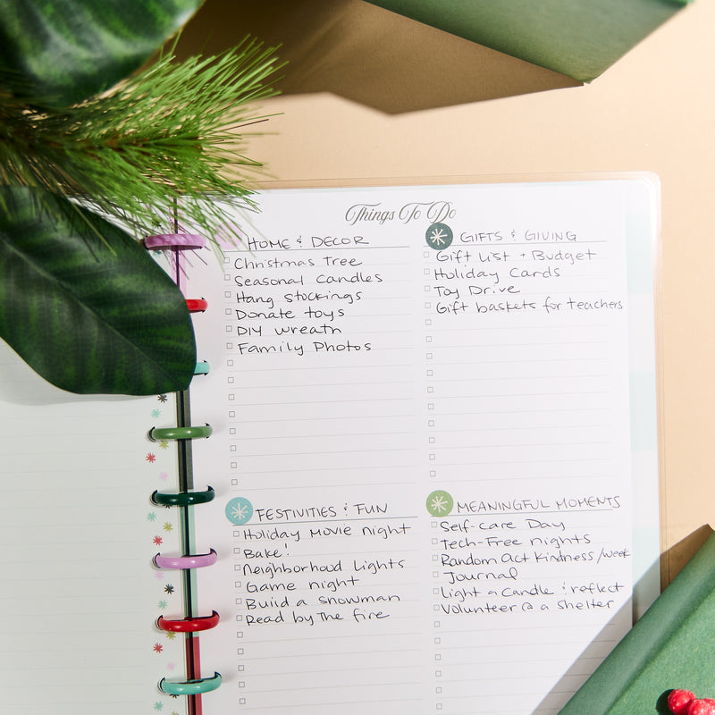 OG Squad Goals - Classic Holiday Planning Notebook - 60 Sheets