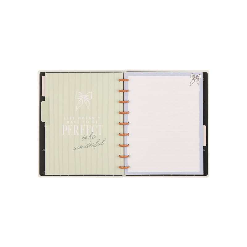 Café Coquette - Dotted Lined Classic Notebook - 60 Sheets