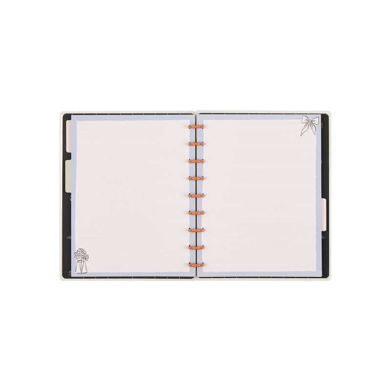 Café Coquette - Dotted Lined Classic Notebook - 60 Sheets