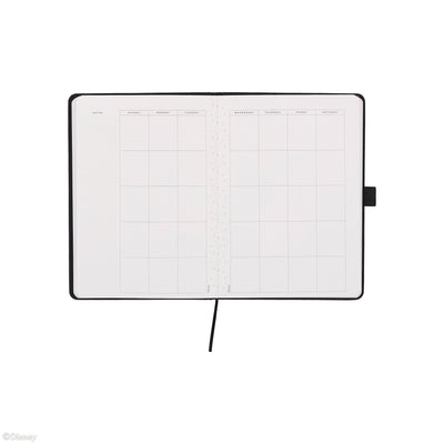 Undated Premium Obsidian Disney Mickey Mouse Book Bound Planner - Small Vertical Layout - 12 Months