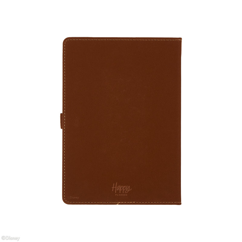 Undated Premium Espresso Disney Mickey Mouse Book Bound Planner - Small Dashboard Layout - 12 Months