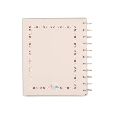 Undated Café Coquette Customizable Planner - Big Horizontal Layout - 12 Months