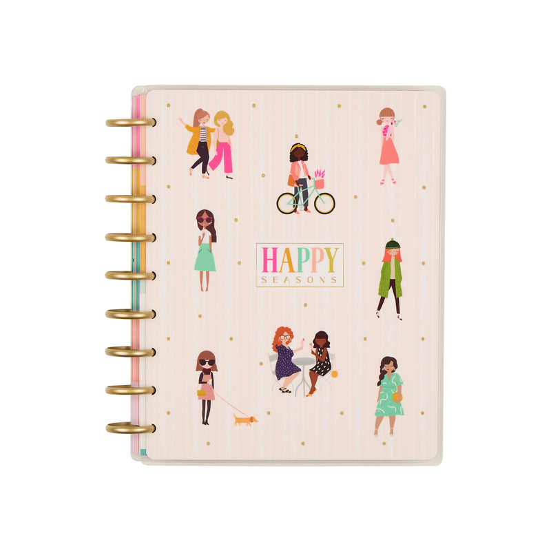 Undated OG Seasonal Squad Goals Customizable Planner - Classic Vertical Planner - 12 Months