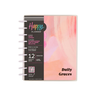 Undated Rise & Align Customizable Faith Planner - Classic Faith Layout - 12 Months
