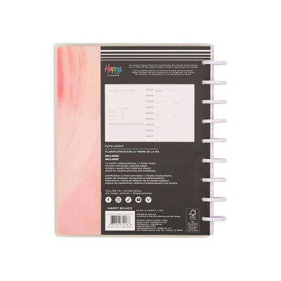 Undated Rise & Align Customizable Faith Planner - Classic Faith Layout - 12 Months