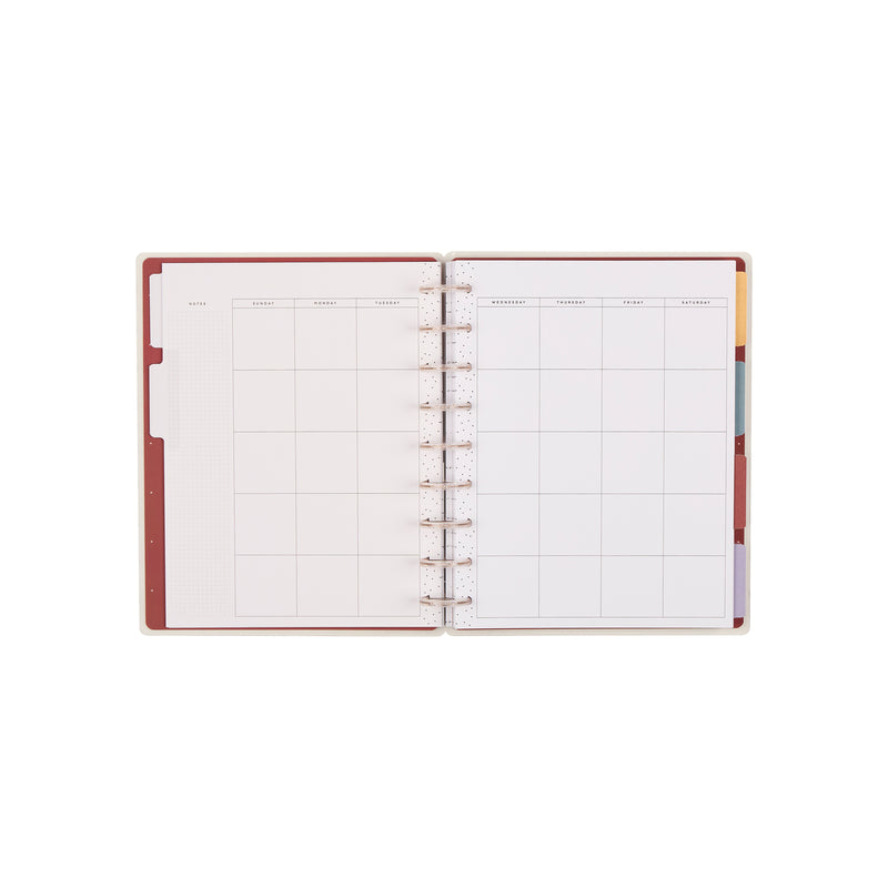 Undated See the Good Customizable Planner - Classic Vertical Layout - 12 Months