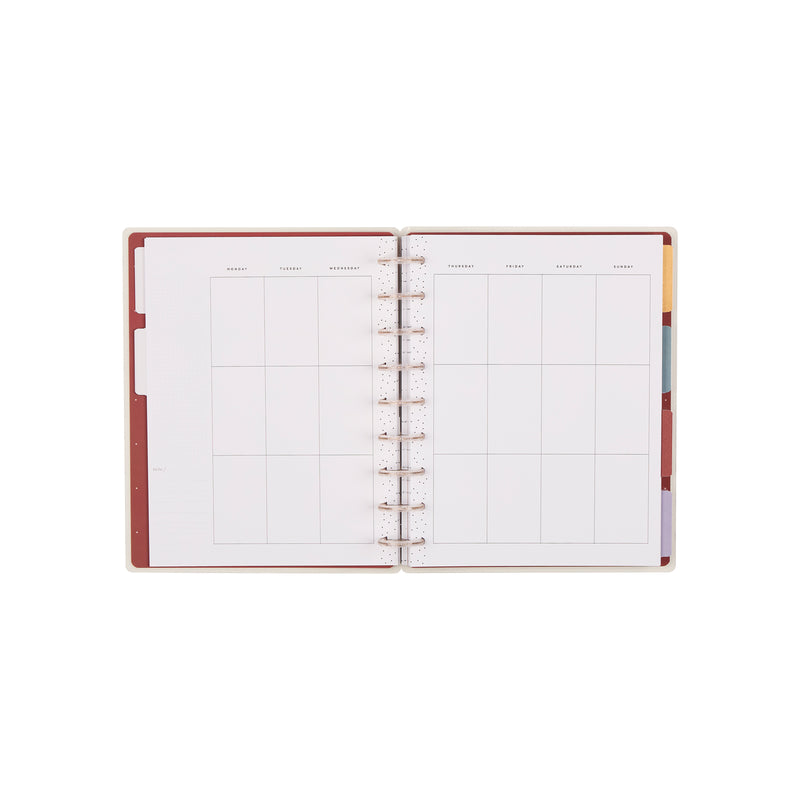 Undated See the Good Customizable Planner - Classic Vertical Layout - 12 Months