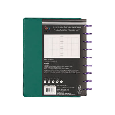 Undated SPECIALTY Current Mood Customizable Planner - Classic Vertical Layout - 12 Months