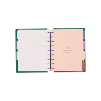 Undated SPECIALTY Current Mood Customizable Planner - Classic Vertical Layout - 12 Months