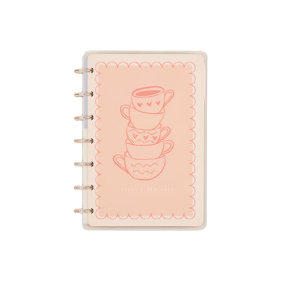 Undated Café Coquette Customizable Planner - Mini Dashboard Layout - 12 Months