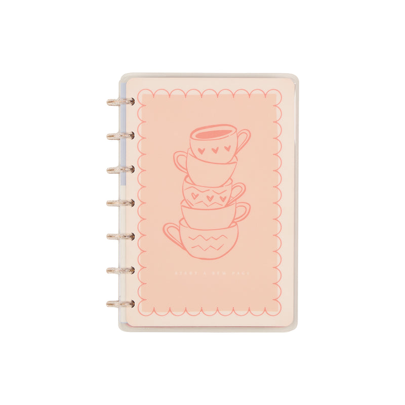 Undated Café Coquette Customizable Planner - Mini Dashboard Layout - 12 Months