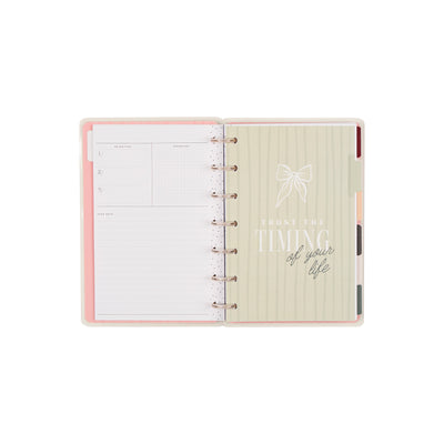 Undated Café Coquette Customizable Planner - Mini Dashboard Layout - 12 Months