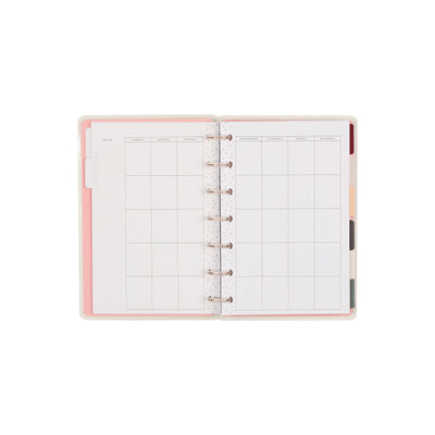 Undated Café Coquette Customizable Planner - Mini Dashboard Layout - 12 Months