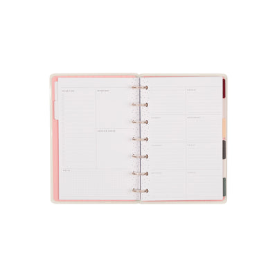 Undated Café Coquette Customizable Planner - Mini Dashboard Layout - 12 Months