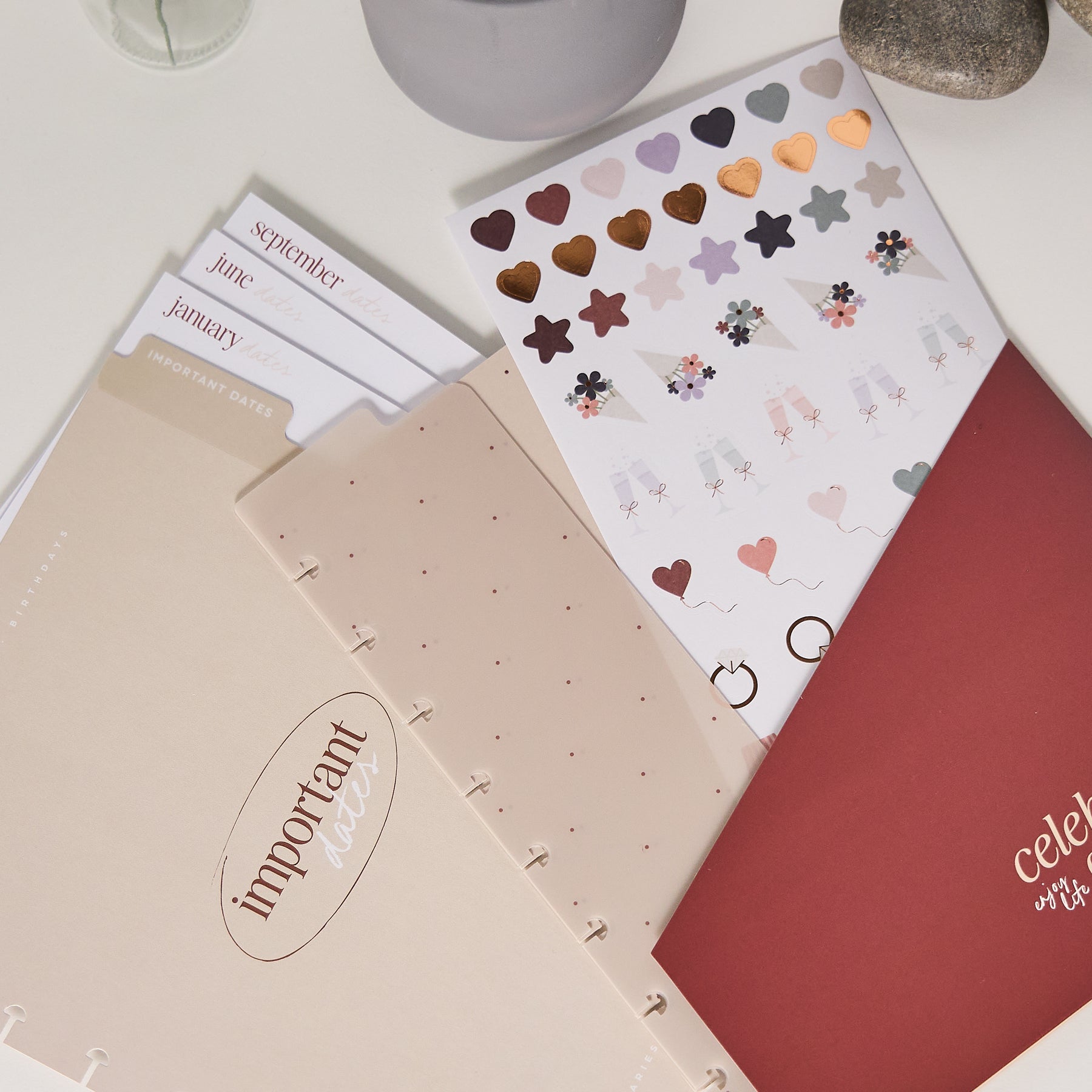 Rise & Align - Important Dates - Classic Accessory Pack – Happy Planner