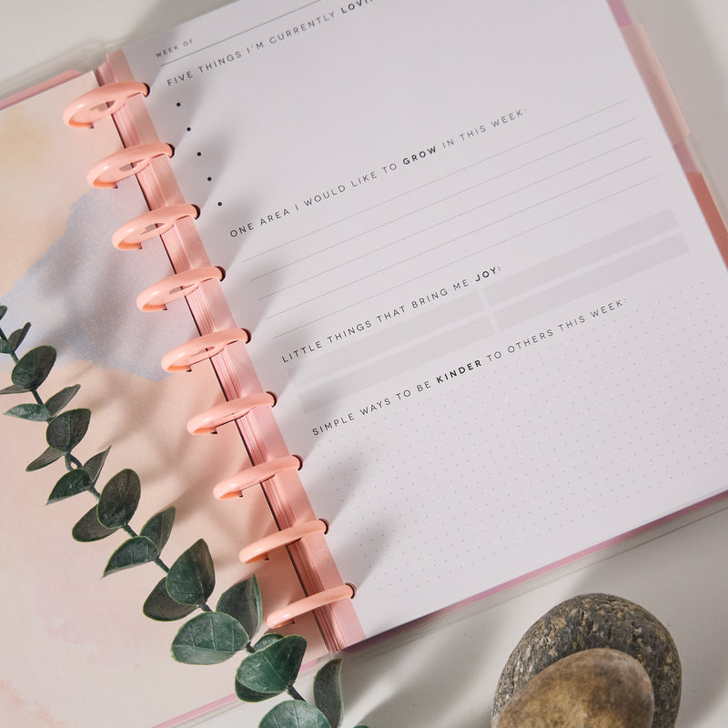 Rise & Align Wellness - Classic Guided Wellness Journal - 80 Sheets