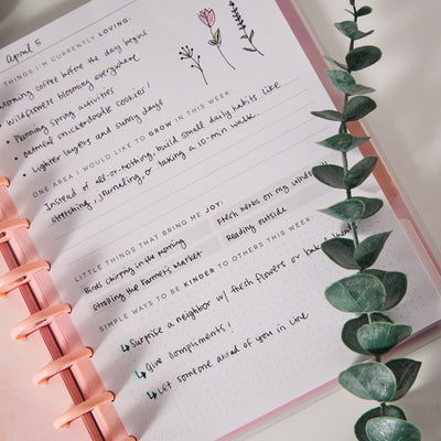 Rise & Align Wellness - Classic Guided Wellness Journal - 80 Sheets