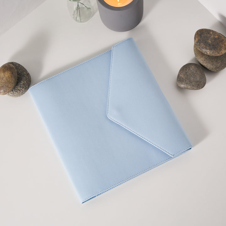 Cornflower Vegan Leather - Deluxe Classic Planner Folio – Happy