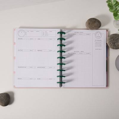 Undated Savvy Budgeter Customizable Budget Planner - Classic Budget Layout - 12 Months