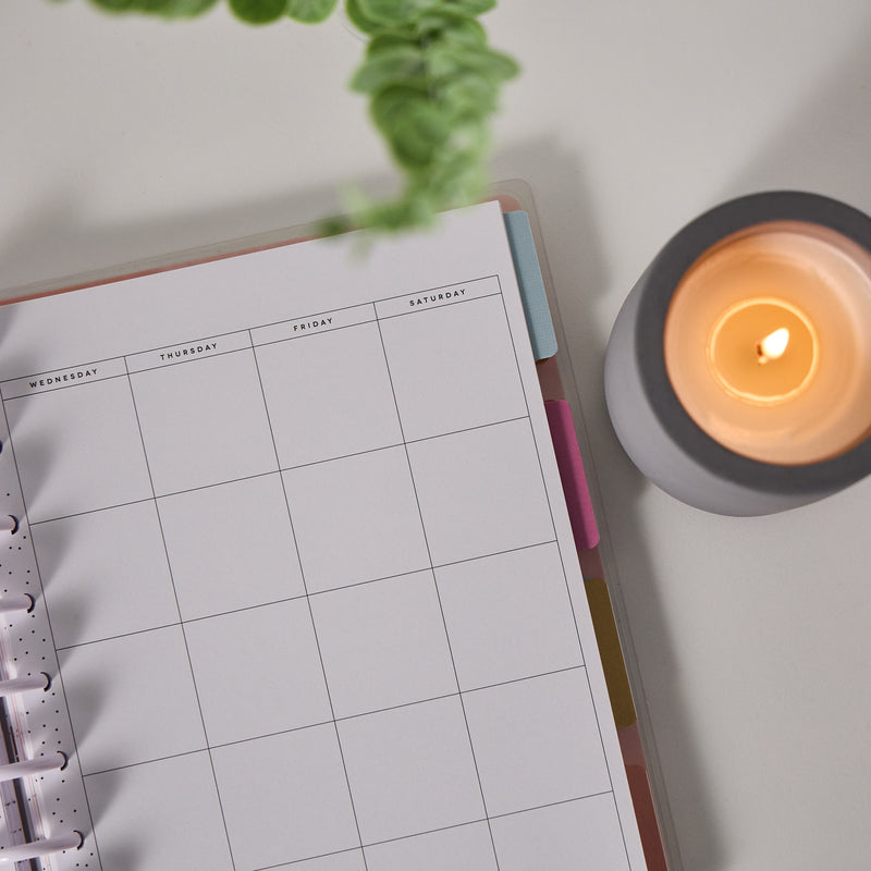 Undated Rise & Align Customizable Faith Planner - Classic Faith Layout - 12 Months