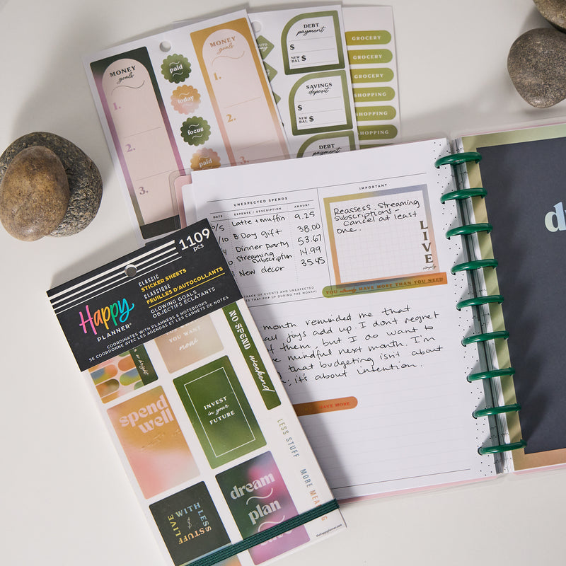 Savvy Budgeter - Value Pack Stickers