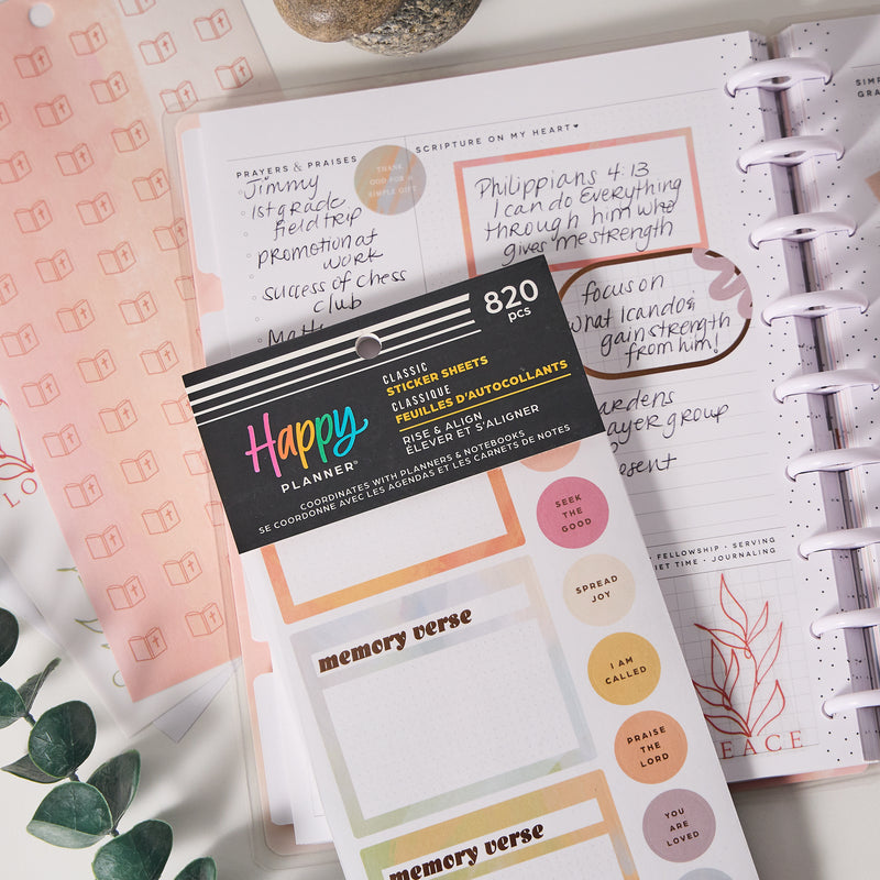 Rise & Align Faith - Value Pack Stickers