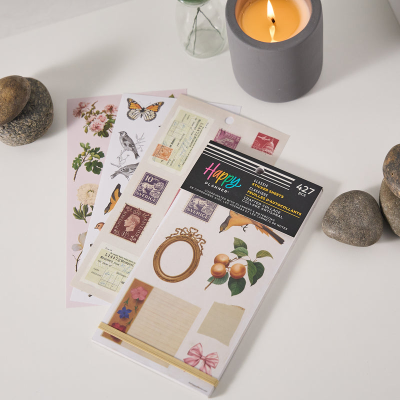 Crafted Collage - Value Pack Stickers