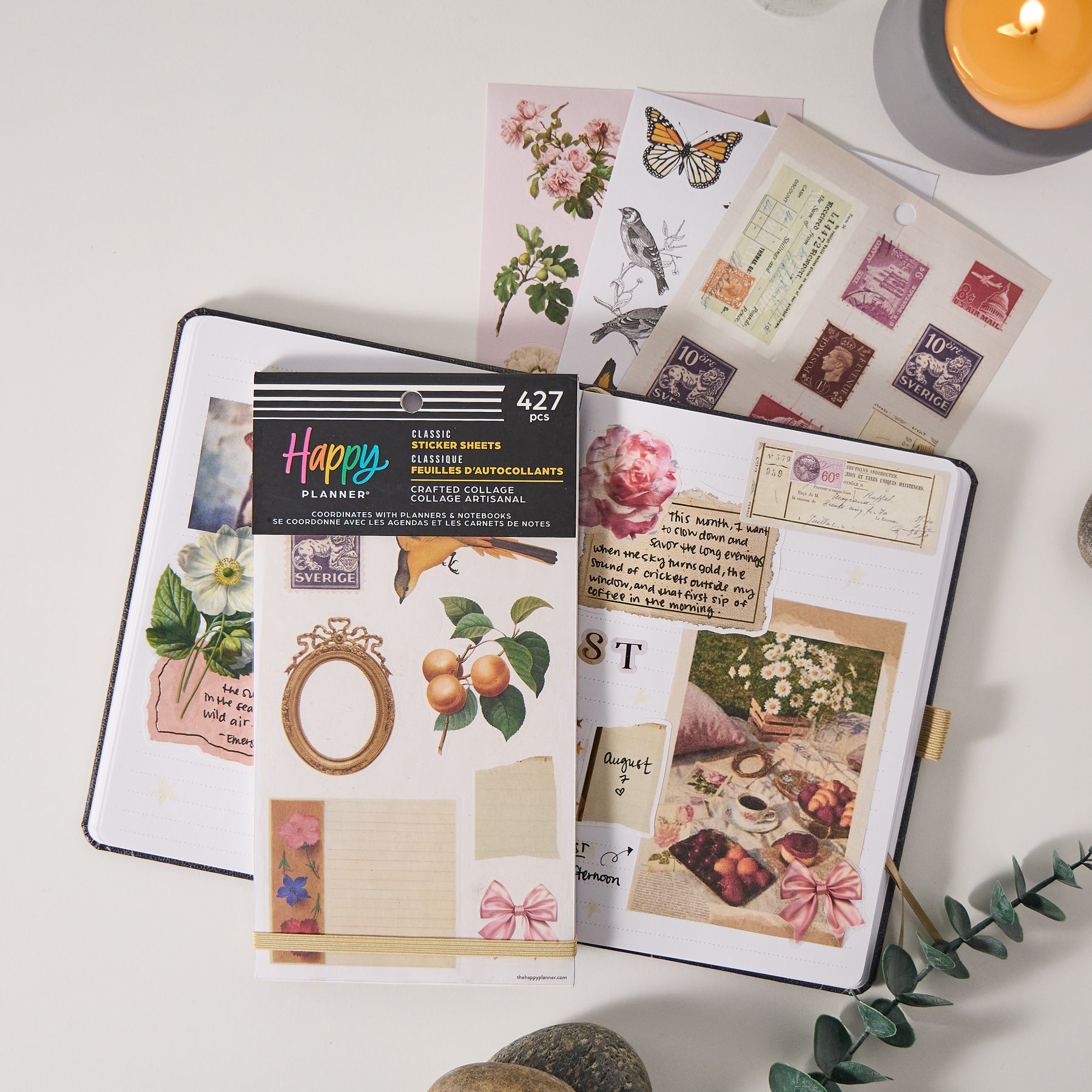 Crafted Collage - Value Pack Stickers – Happy Planner