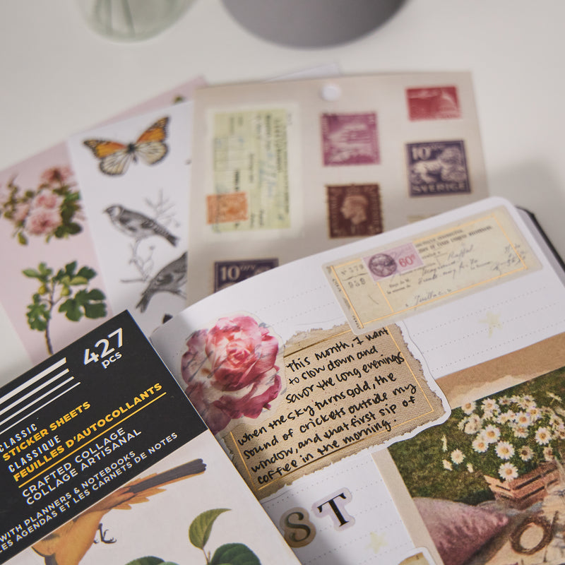 Crafted Collage - Value Pack Stickers