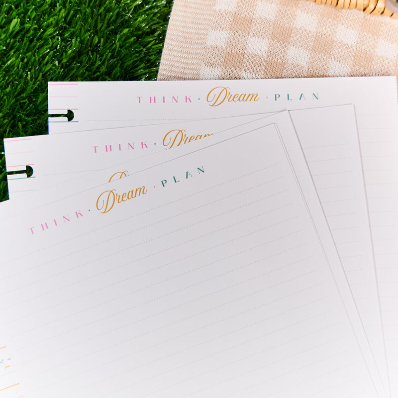OG Seasonal Squad Goals - Checklist Classic Filler Paper - 40 Sheets