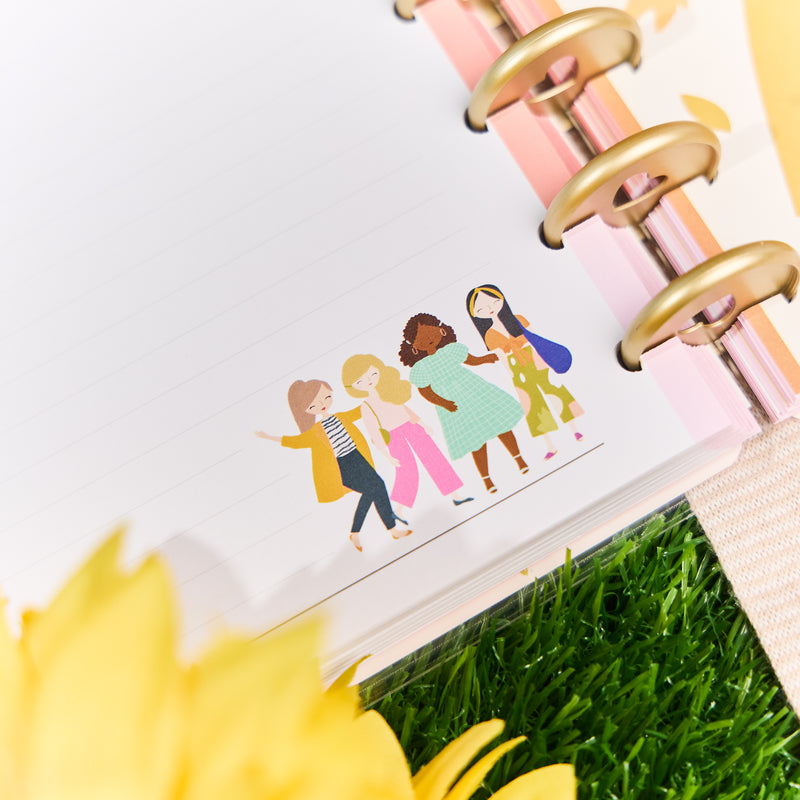 Undated OG Seasonal Squad Goals Customizable Planner - Classic Vertical Planner - 12 Months