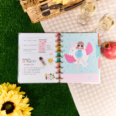 Undated OG Seasonal Squad Goals Customizable Planner - Classic Vertical Planner - 12 Months