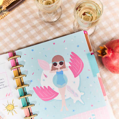 Undated OG Seasonal Squad Goals Customizable Planner - Classic Vertical Planner - 12 Months