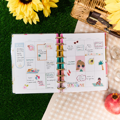 Undated OG Seasonal Squad Goals Customizable Planner - Classic Vertical Planner - 12 Months