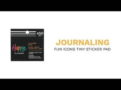 Journaling Fun Icons - Tiny Sticker Pad