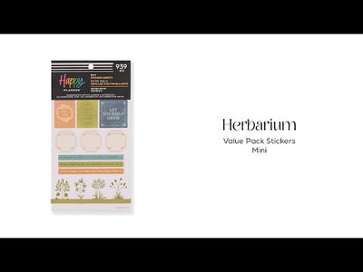 Herbarium - Value Pack Stickers - Mini